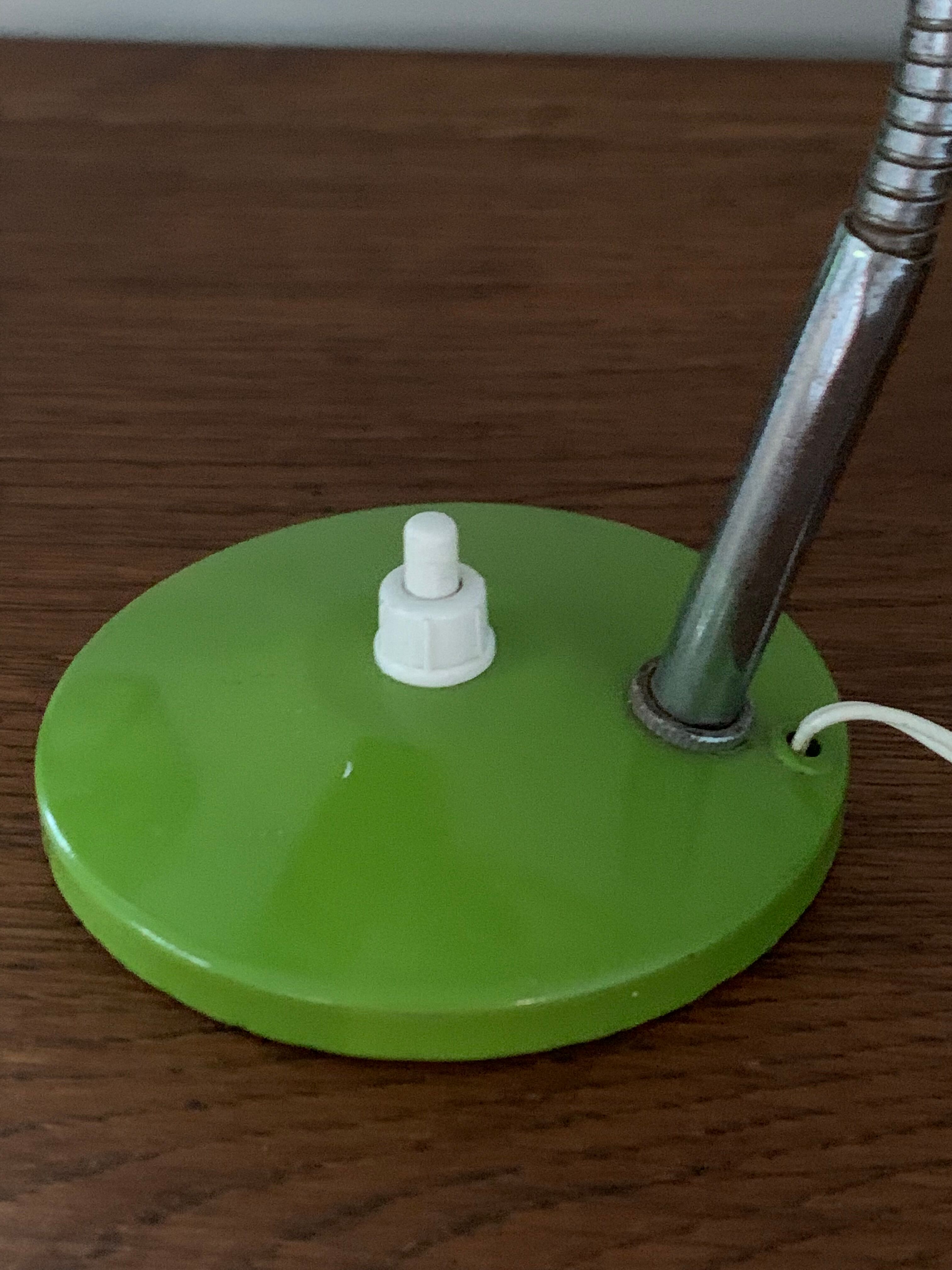 Small vintage metal lamp