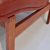 Pair of vintage armchairs by Ole Gjerlovs Knudsen and Torben Lind for France and SØn 1960