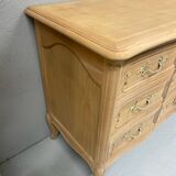Commode Louis XV en bois brut