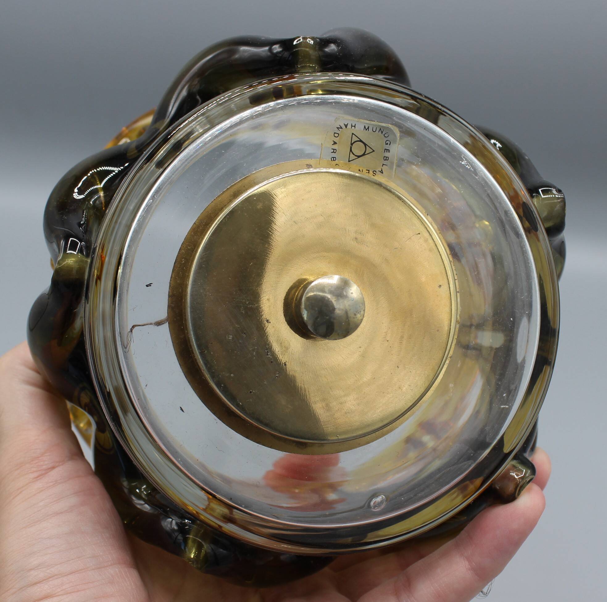 VINTAGE 70s MURANO CHANDELIER - CARLO NASON - MAZZEGA