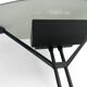 Black halogen floor lamp – design by Sigheaki Asahara, circa 1980