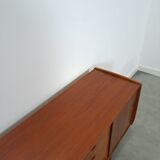Teak veneer sideboard with drawers from Sweden