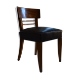 Chair 1940, cherry and leather