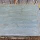 Parisian sideboard painted in blue with 2 doors and 2 drawers.