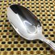 Silver-plated dessert spoon from Christofle, Aria model