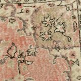 6x10 Pale Red & Brown Oriental Vintage Rug, 182x295Cm