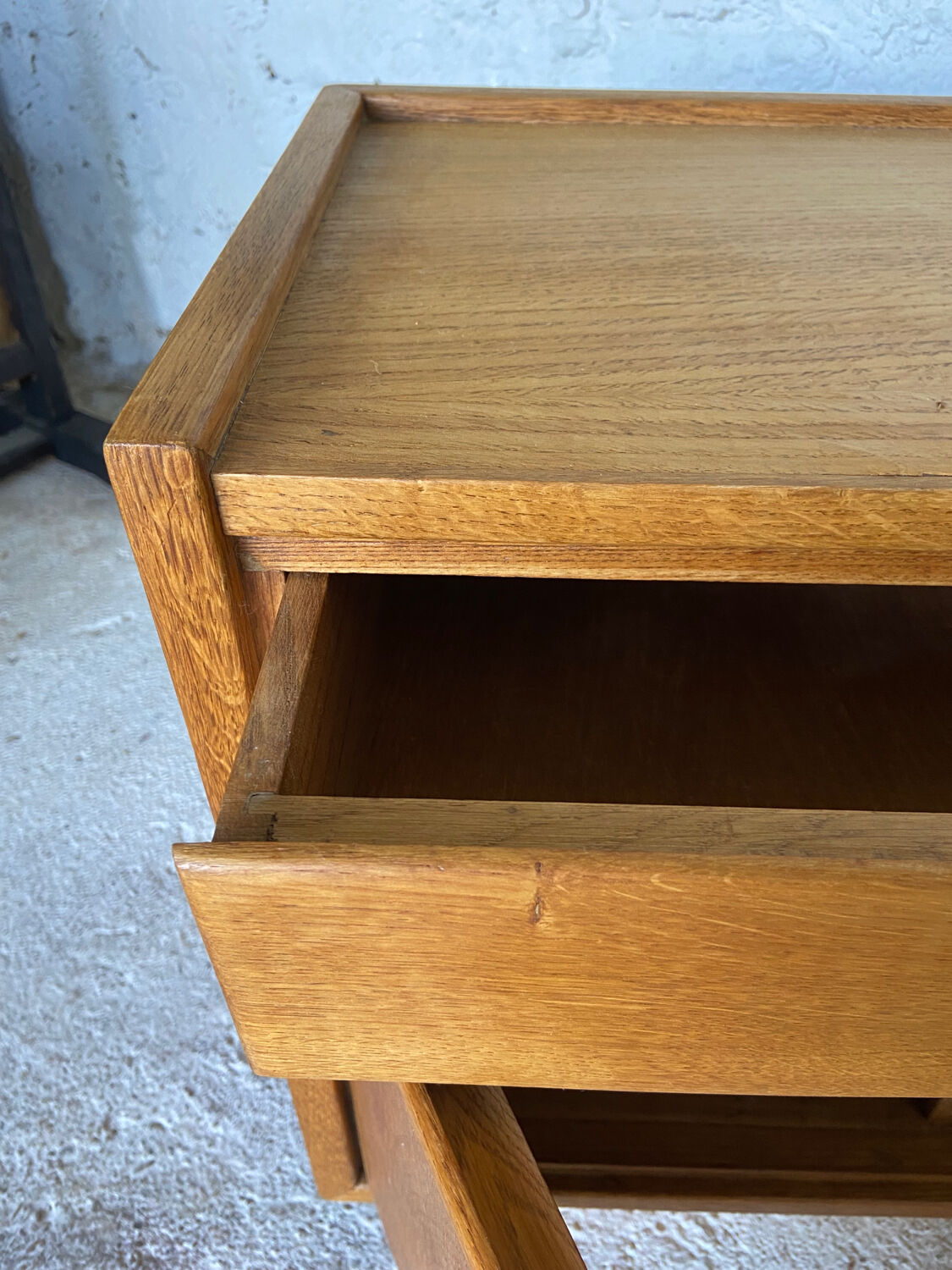 Pair of bedside tables, storage furniture 50s