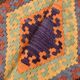 5x12 Kilim Mutlicolor Geometric Style Long Wide Turkish Kilim Rug,163x369cm