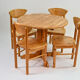 Rainer Daumiller chairs, 1970, Denmark, 6*