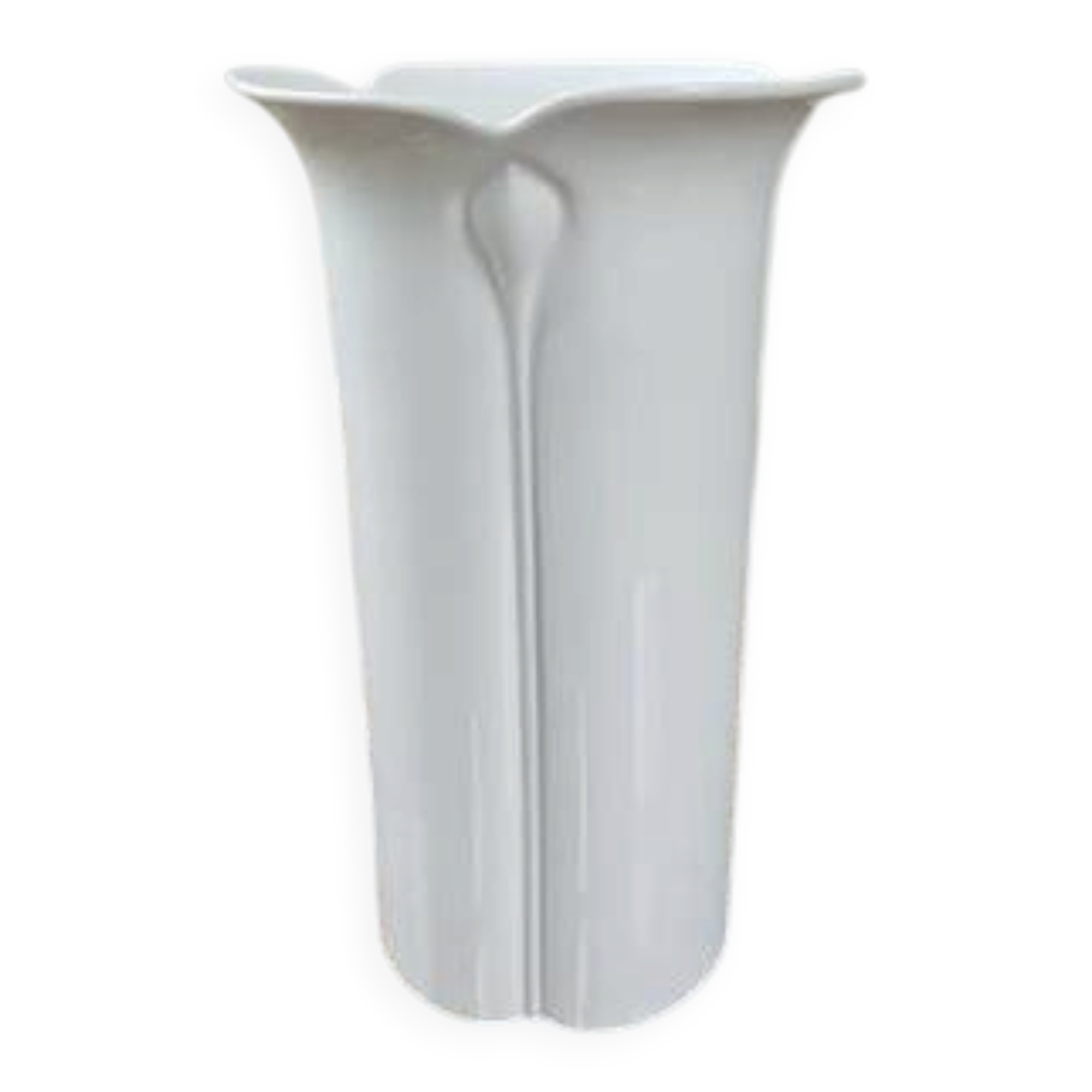 Arzberg Corso Cnospa vase in white porcelain - H 29 cm