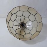 Mother-of-pearl and brass suspension