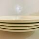X5 small plates floral pattern glass Digoin sarreguemines Rustic -France -retro-vintage