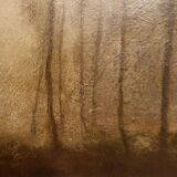 Painting on panel / signed lower left - 20th
