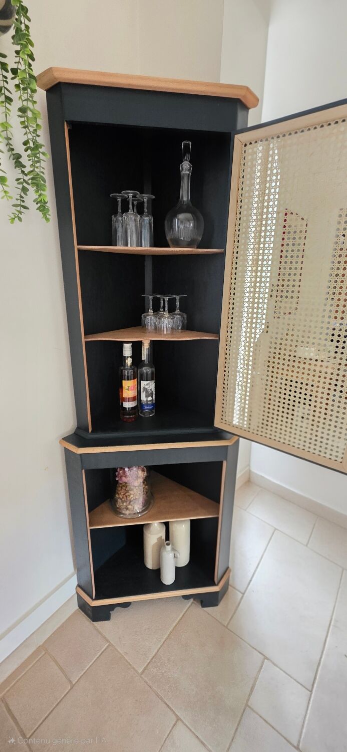 Cypress green sideboard