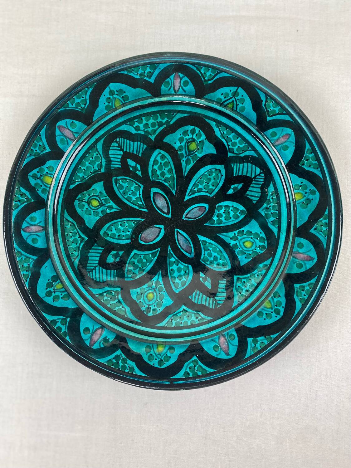 Ethnic decorative plate