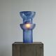 Murano Pulegoso glass table lamp sculpture from the 1970s.
