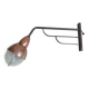 Street light, gallows, industrial wall light in copper from the 1930s