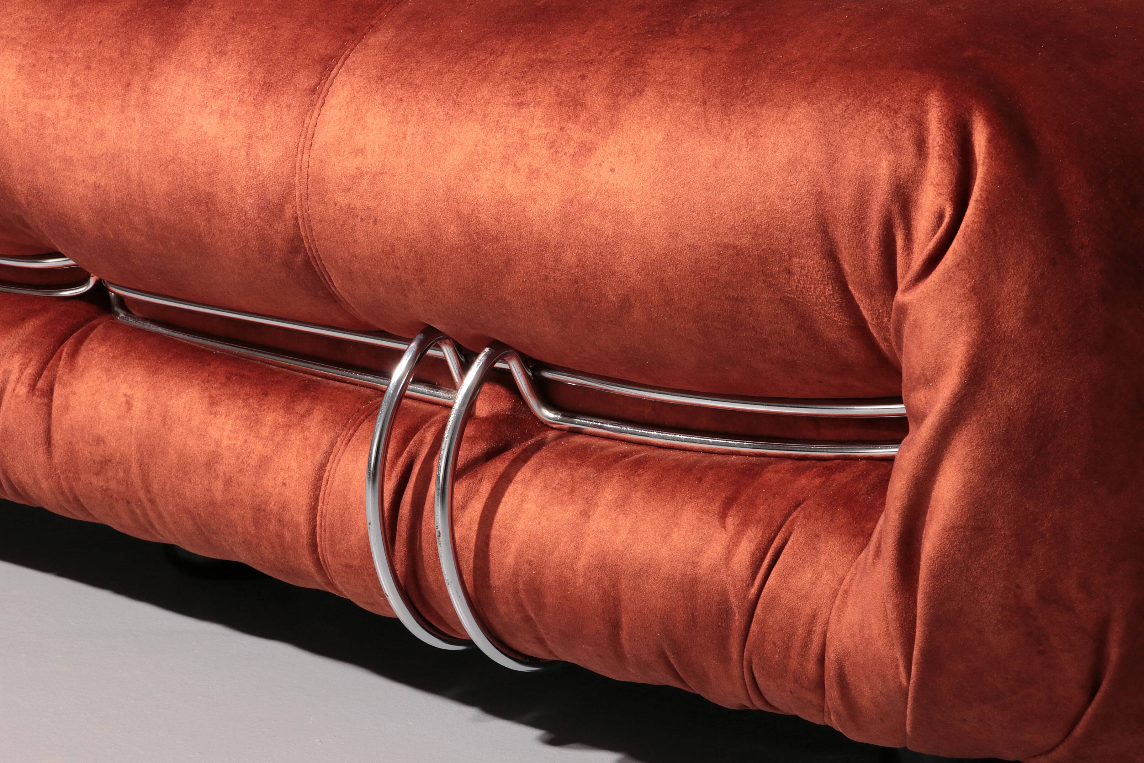 Soriana sofa by Afra and Tobia Scarpa for Cassina 1970s