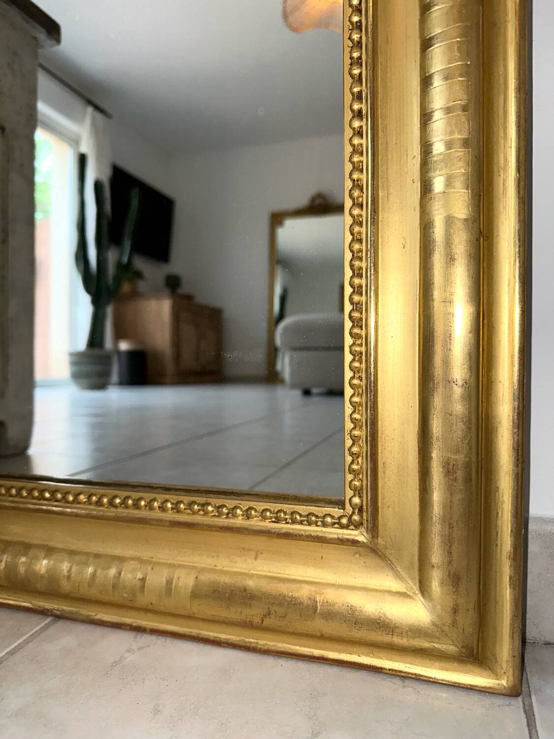 Miroir ancien Louis-Philippe XIXème