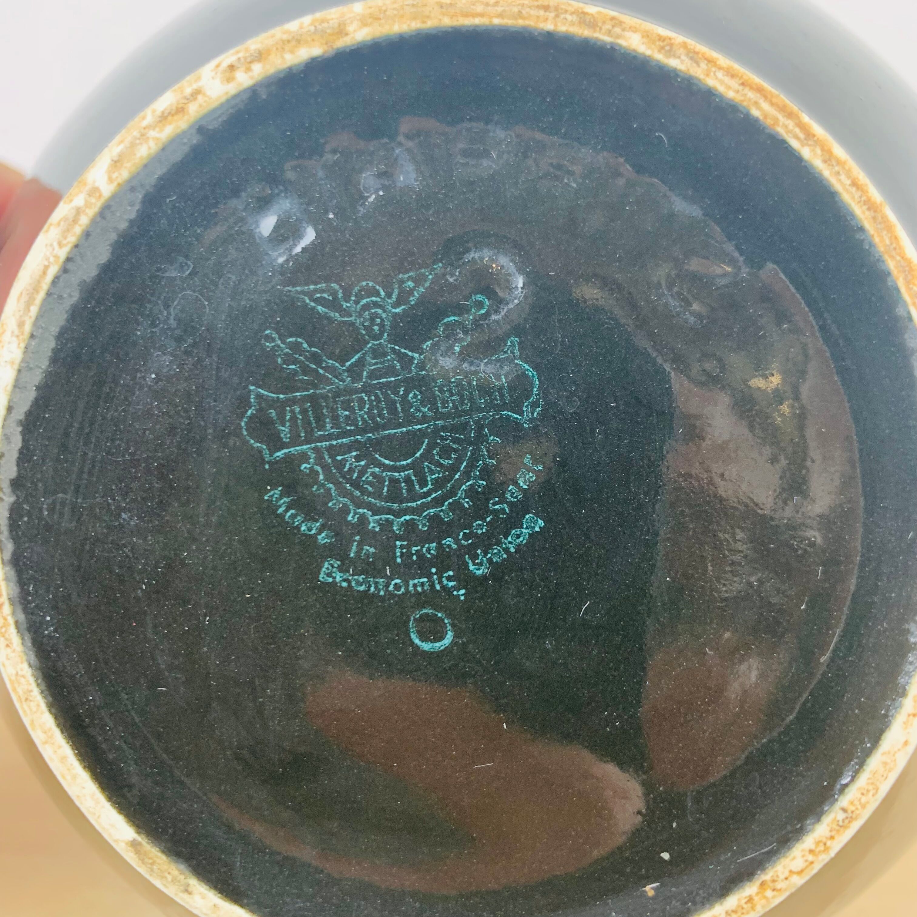 Teapot and milk jug Biarritz by Villeroy & Boch vintage ceramics