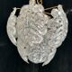 Lustre Mazzega en feuille ice frost