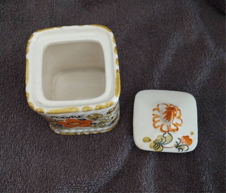 vintage spice jar pepper condiment pot