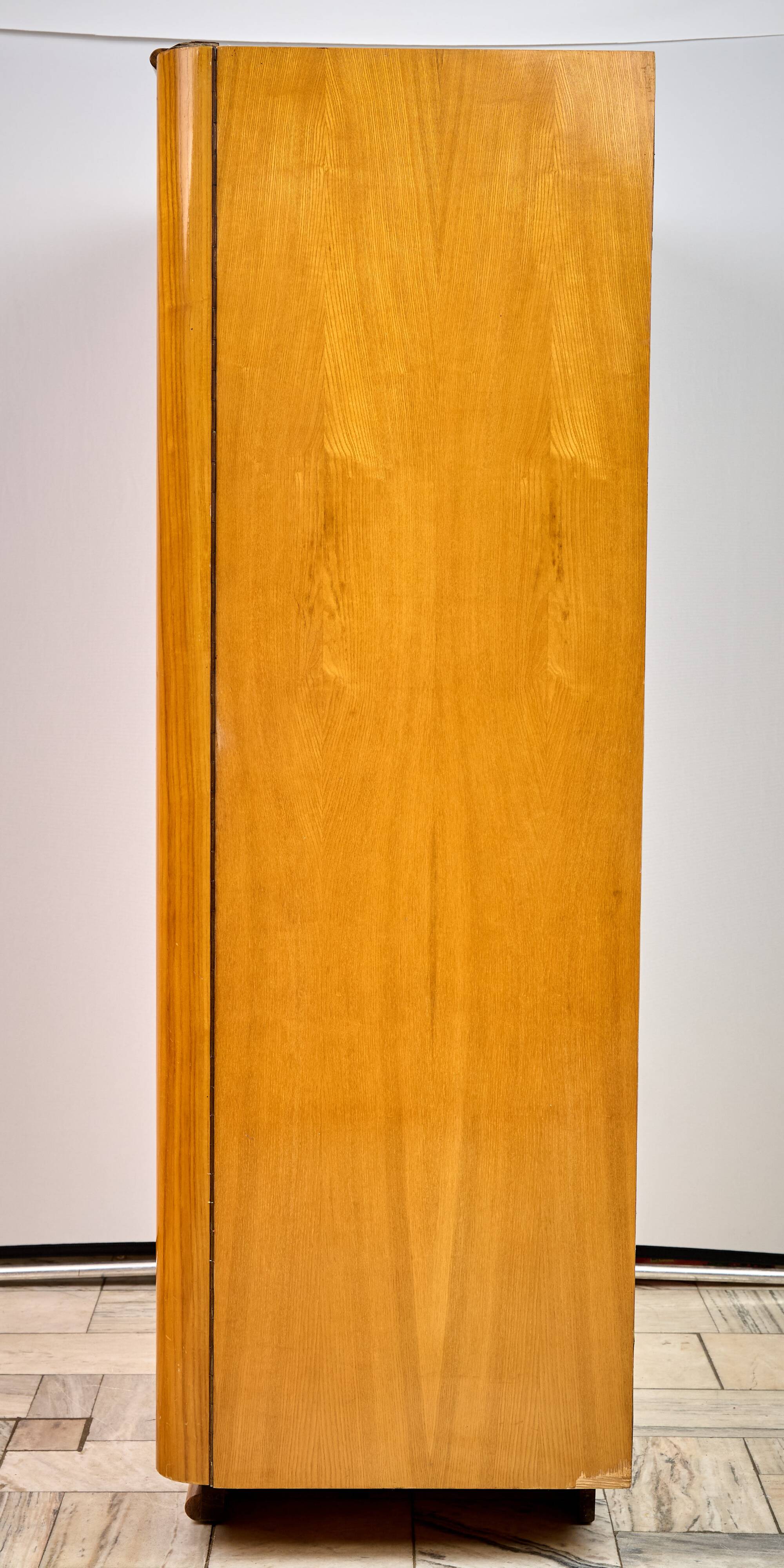 Art Déco Wardrobe by Jindřich Halabala, 1960s, Czechoslovakia