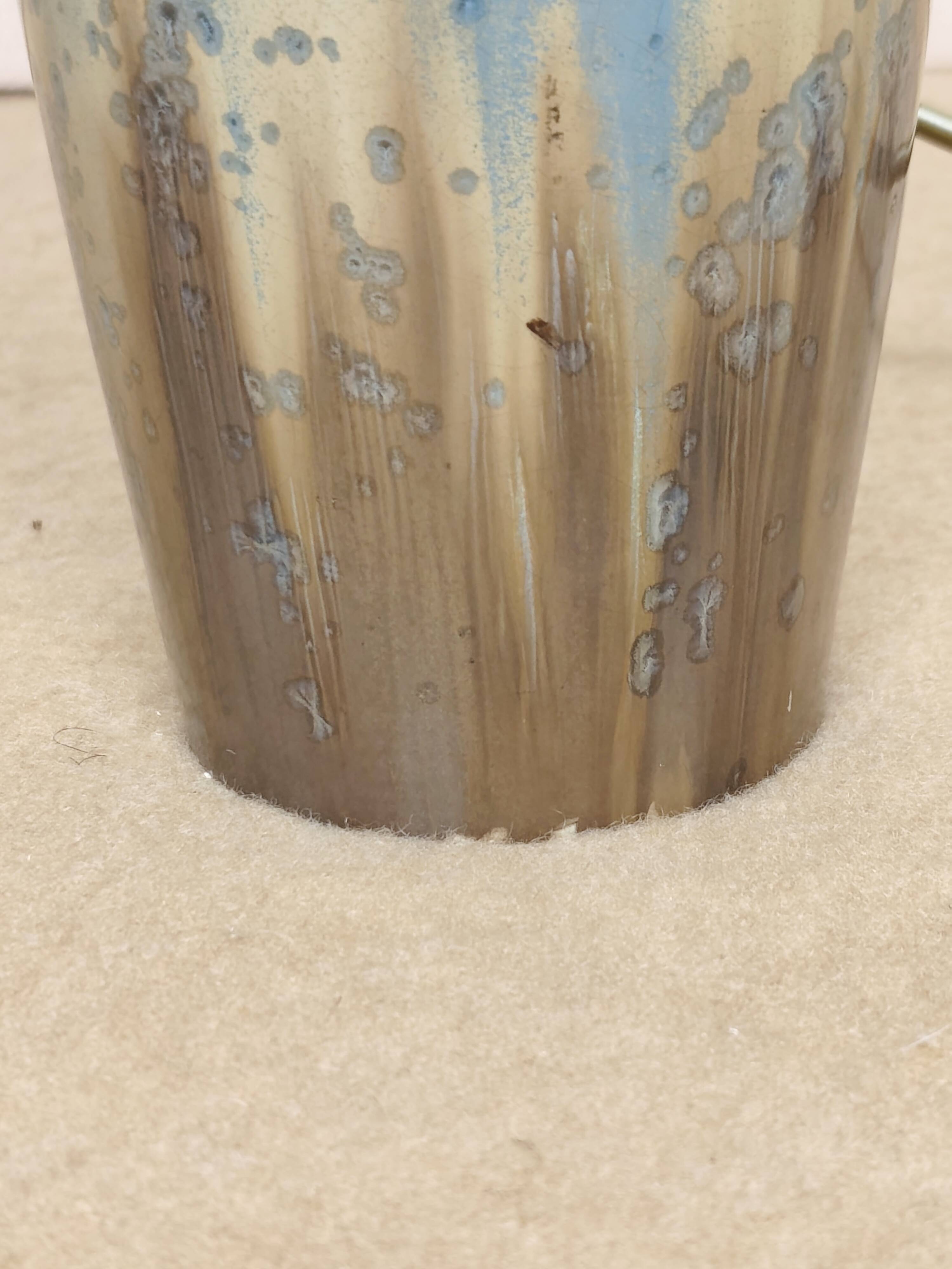 Lamp base signed "pierrefonds"