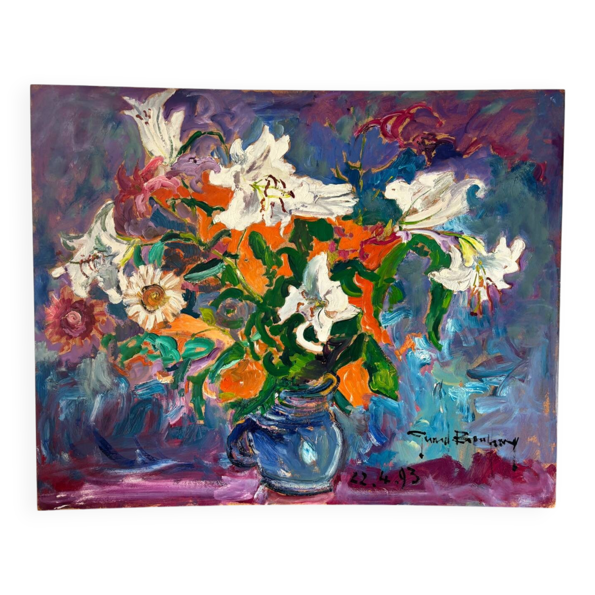 Still life signed Boulfray