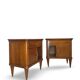 Pair of Italian bedside tables from the mid-20th century.