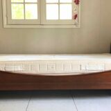 Cherry corner bed bench