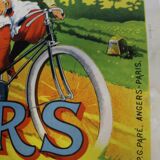 Original litho bike 1896 cycles malinge poster - laulan
