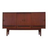 Teak highboard, Danish design, 1960s, production: Denmark