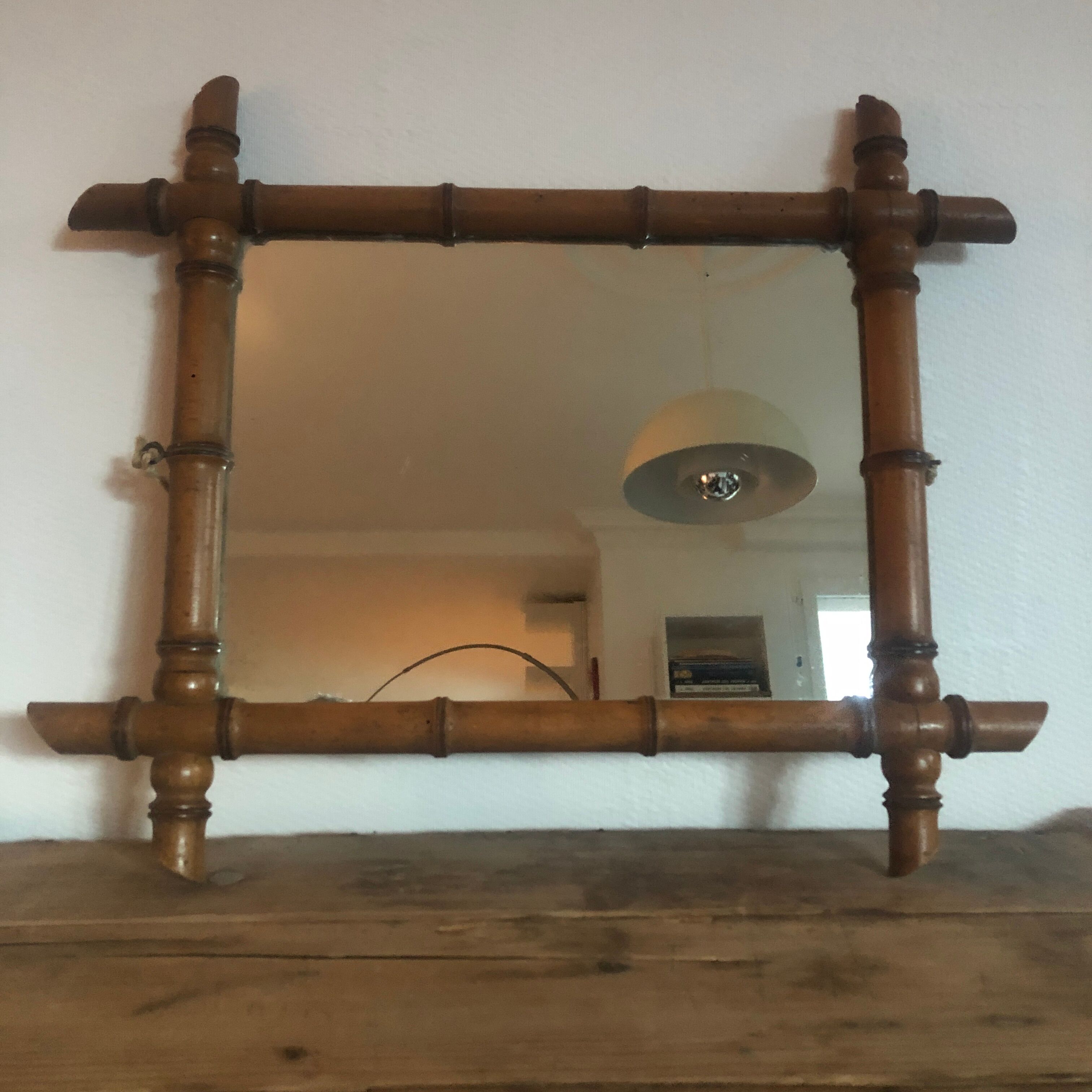 Bamboo mirror