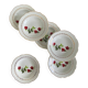 6 assiettes creuses faïence ancienne manufacture française de Sarreguemines