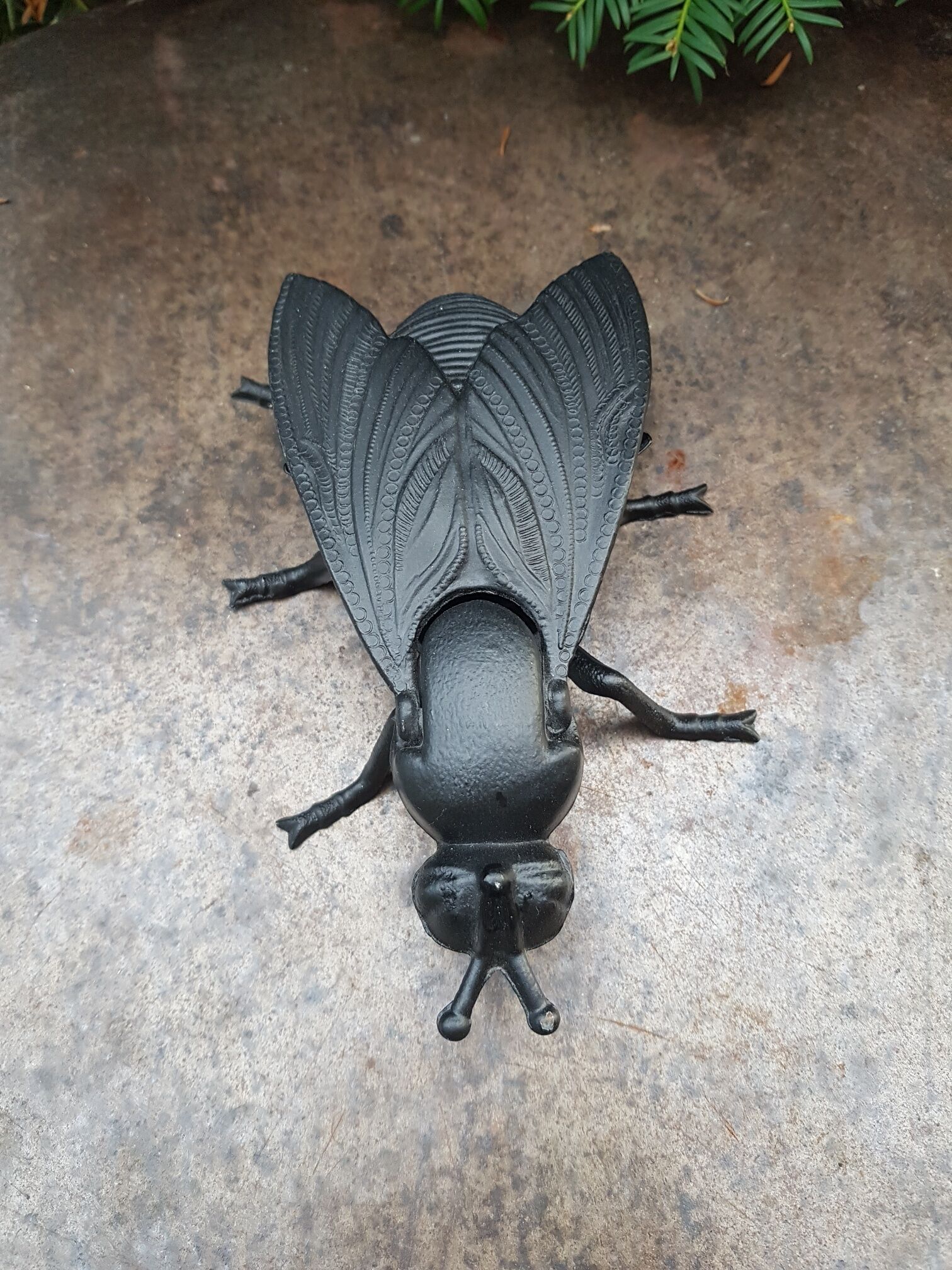 Cicada fly ashtray 1970