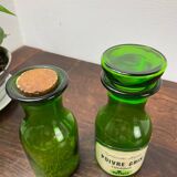 Glass spice jars