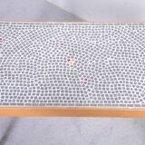 Coffee table, pedestal table dating from the 60s