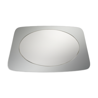 Italian design smoked mirror Veca 70s