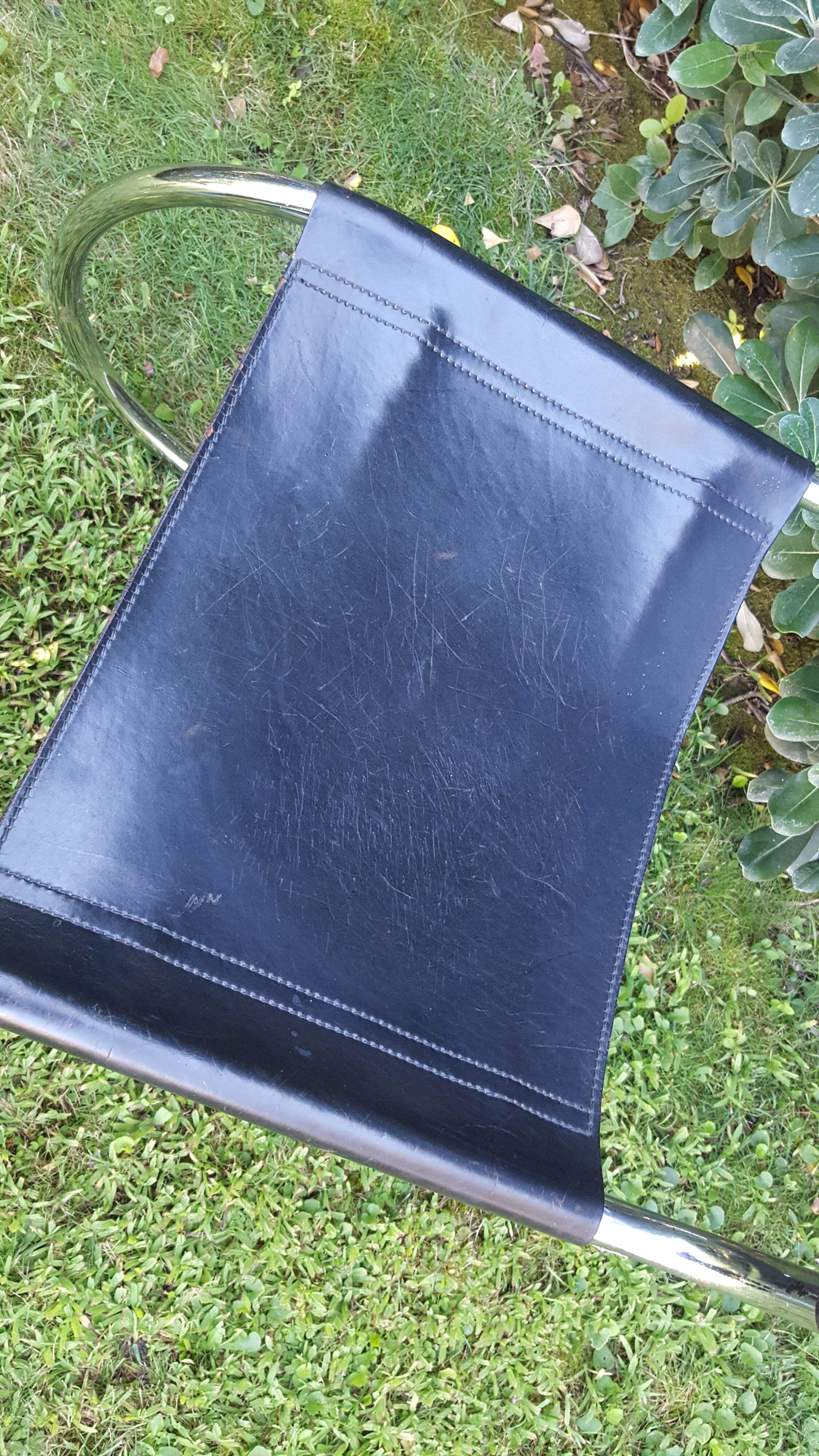 Chaise Mies van der Rohe for Fasem 1983