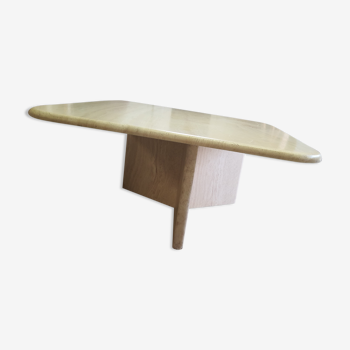 Table basse en travertin Roche bobois