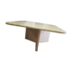 Table basse en travertin Roche bobois