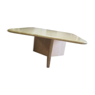 Table basse en travertin Roche bobois