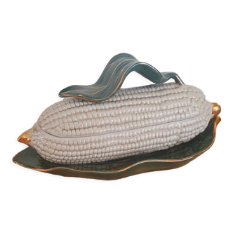 Box on the cob of corn