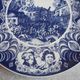 old Delft earthenware dish bicentenary French Revolution old Dutch dish