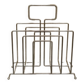 Chrome magazine rack