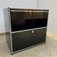 Black office furniture - double height USM