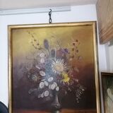 Tableau Andrée Cottray 1980, bouquet
