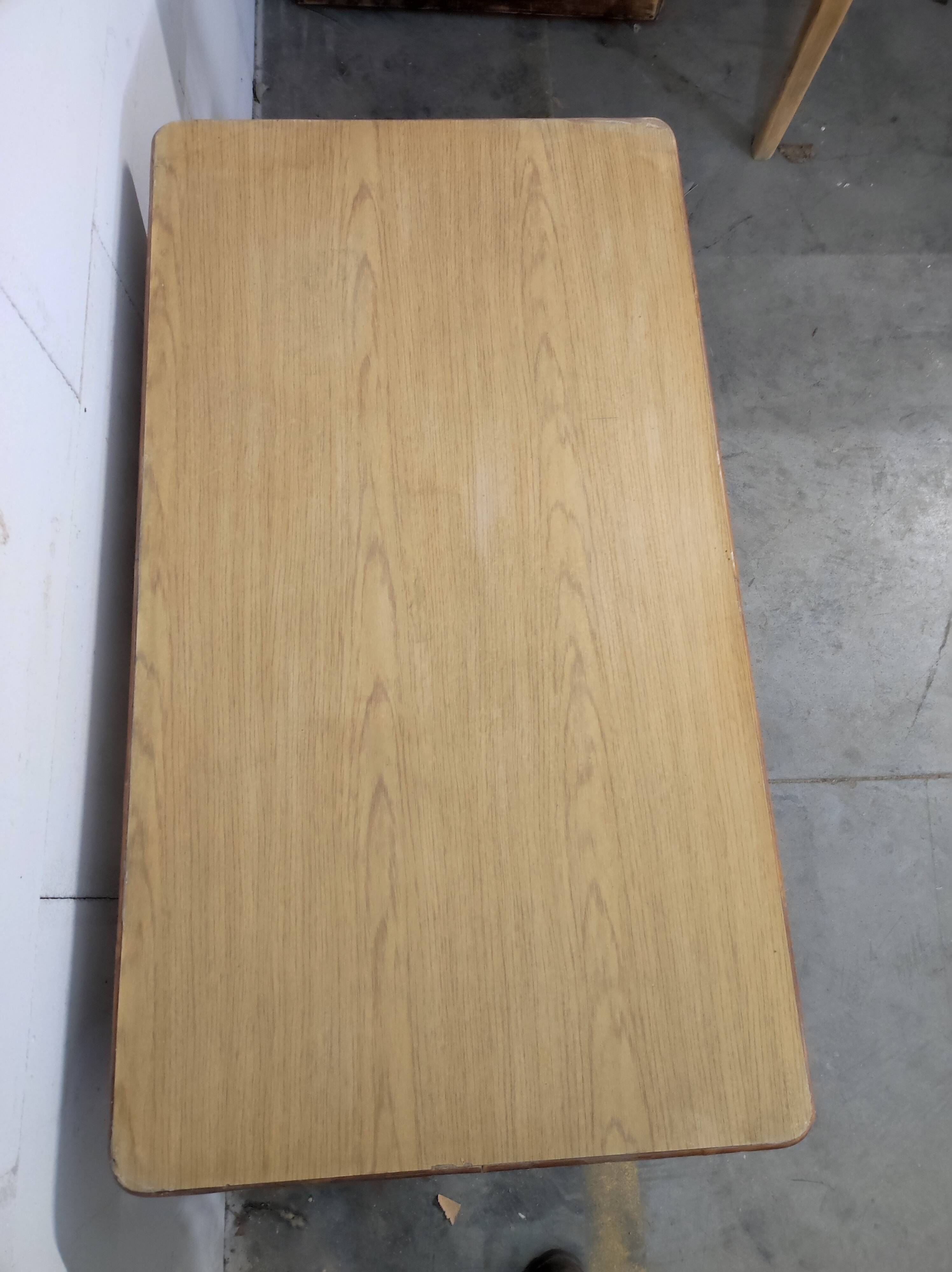 Rattan desk and chair