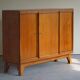 Buffet / Enfilade milieu du siècle en teck et chêne, ébéniste danois, années 1960